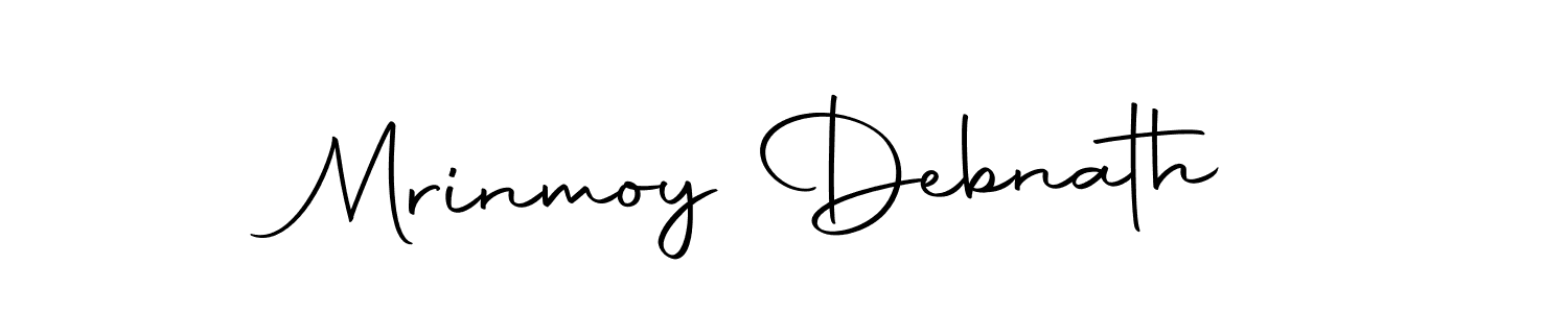 Autography-DOLnW is a professional signature style that is perfect for those who want to add a touch of class to their signature. It is also a great choice for those who want to make their signature more unique. Get Mrinmoy Debnath name to fancy signature for free. Mrinmoy Debnath signature style 10 images and pictures png