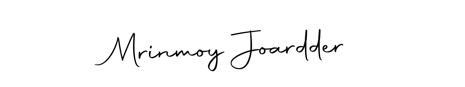 Mrinmoy Joardder stylish signature style. Best Handwritten Sign (Autography-DOLnW) for my name. Handwritten Signature Collection Ideas for my name Mrinmoy Joardder. Mrinmoy Joardder signature style 10 images and pictures png