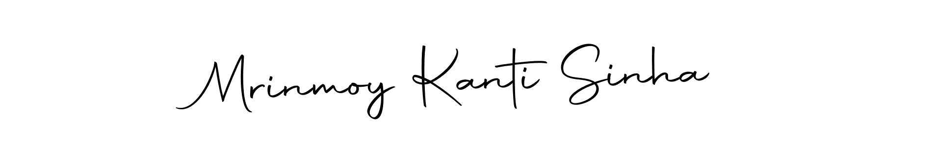 Design your own signature with our free online signature maker. With this signature software, you can create a handwritten (Autography-DOLnW) signature for name Mrinmoy Kanti Sinha. Mrinmoy Kanti Sinha signature style 10 images and pictures png