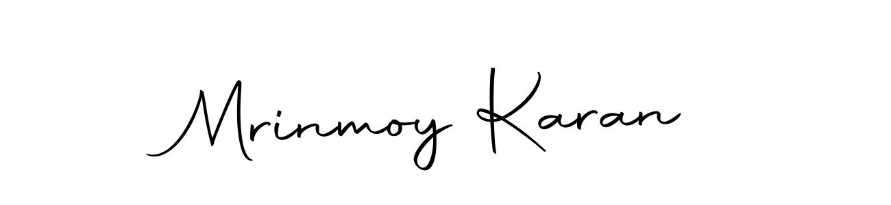 Make a short Mrinmoy Karan signature style. Manage your documents anywhere anytime using Autography-DOLnW. Create and add eSignatures, submit forms, share and send files easily. Mrinmoy Karan signature style 10 images and pictures png