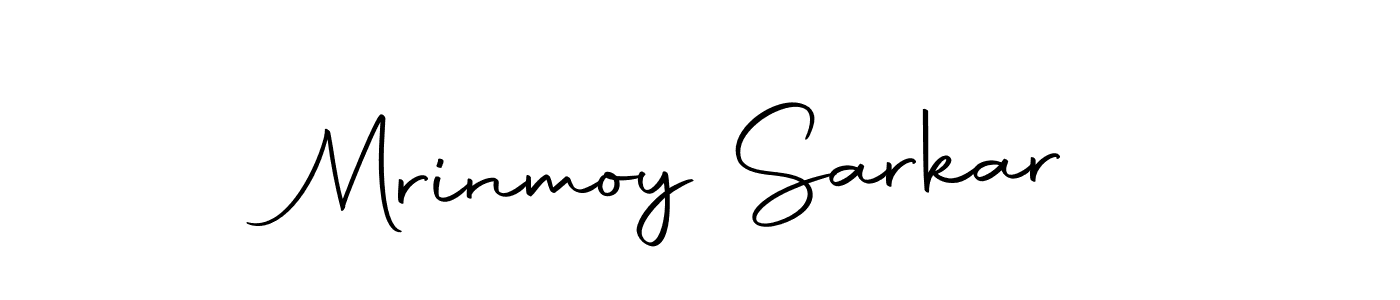 Design your own signature with our free online signature maker. With this signature software, you can create a handwritten (Autography-DOLnW) signature for name Mrinmoy Sarkar. Mrinmoy Sarkar signature style 10 images and pictures png