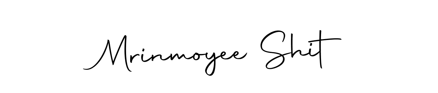 How to make Mrinmoyee Shit signature? Autography-DOLnW is a professional autograph style. Create handwritten signature for Mrinmoyee Shit name. Mrinmoyee Shit signature style 10 images and pictures png