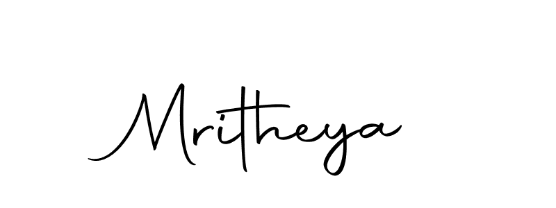 How to make Mritheya name signature. Use Autography-DOLnW style for creating short signs online. This is the latest handwritten sign. Mritheya signature style 10 images and pictures png