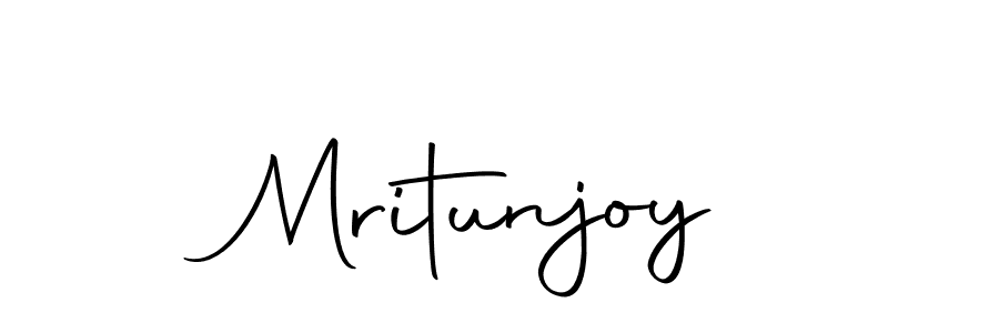 Mritunjoy stylish signature style. Best Handwritten Sign (Autography-DOLnW) for my name. Handwritten Signature Collection Ideas for my name Mritunjoy. Mritunjoy signature style 10 images and pictures png