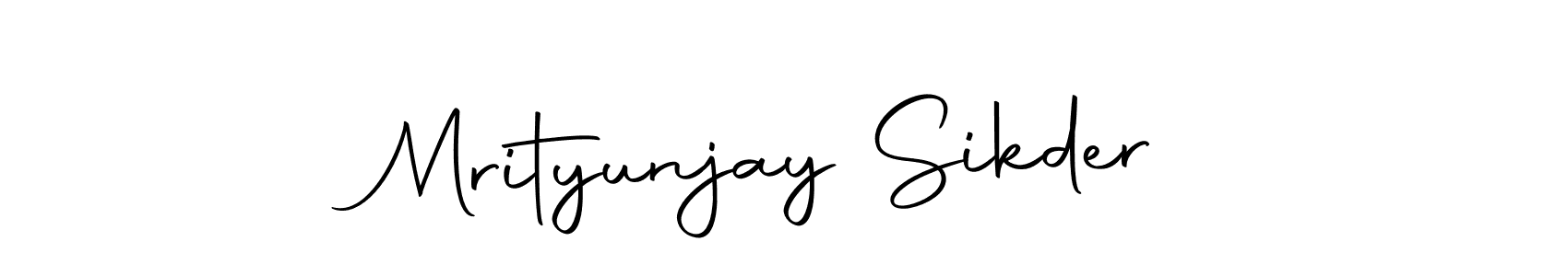 The best way (Autography-DOLnW) to make a short signature is to pick only two or three words in your name. The name Mrityunjay Sikder include a total of six letters. For converting this name. Mrityunjay Sikder signature style 10 images and pictures png