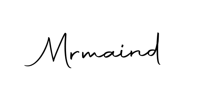 The best way (Autography-DOLnW) to make a short signature is to pick only two or three words in your name. The name Mrmaind include a total of six letters. For converting this name. Mrmaind signature style 10 images and pictures png