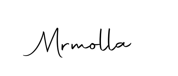 The best way (Autography-DOLnW) to make a short signature is to pick only two or three words in your name. The name Mrmolla include a total of six letters. For converting this name. Mrmolla signature style 10 images and pictures png