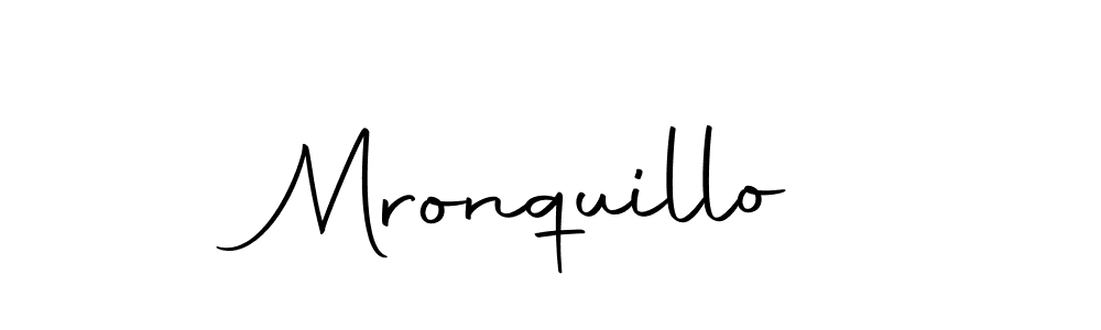 Mronquillo stylish signature style. Best Handwritten Sign (Autography-DOLnW) for my name. Handwritten Signature Collection Ideas for my name Mronquillo. Mronquillo signature style 10 images and pictures png