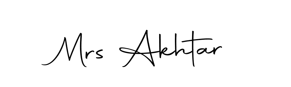 Autography-DOLnW is a professional signature style that is perfect for those who want to add a touch of class to their signature. It is also a great choice for those who want to make their signature more unique. Get Mrs Akhtar name to fancy signature for free. Mrs Akhtar signature style 10 images and pictures png