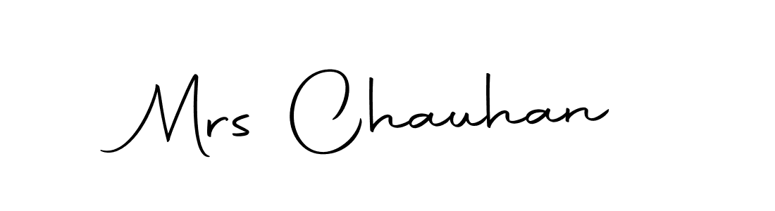 It looks lik you need a new signature style for name Mrs Chauhan. Design unique handwritten (Autography-DOLnW) signature with our free signature maker in just a few clicks. Mrs Chauhan signature style 10 images and pictures png