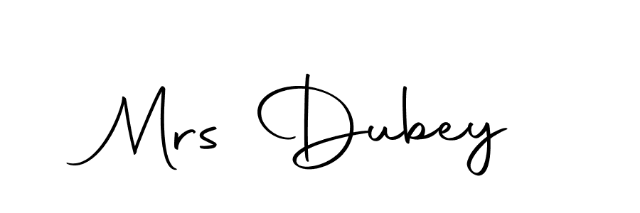 You should practise on your own different ways (Autography-DOLnW) to write your name (Mrs Dubey) in signature. don't let someone else do it for you. Mrs Dubey signature style 10 images and pictures png