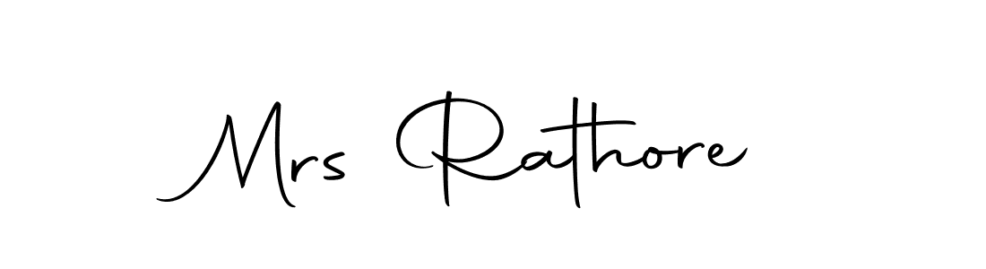 Also we have Mrs Rathore name is the best signature style. Create professional handwritten signature collection using Autography-DOLnW autograph style. Mrs Rathore signature style 10 images and pictures png