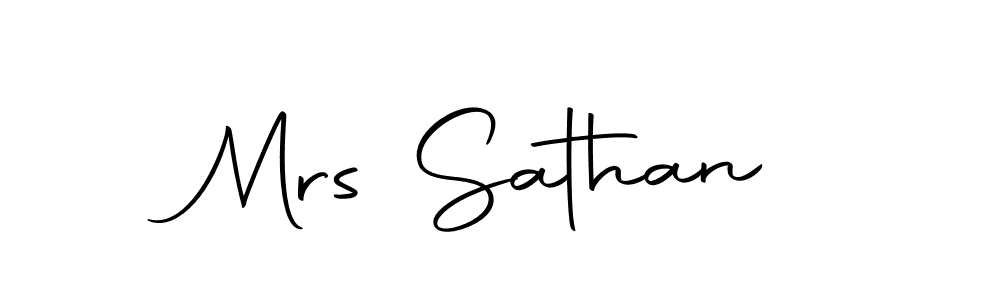 Also You can easily find your signature by using the search form. We will create Mrs Sathan name handwritten signature images for you free of cost using Autography-DOLnW sign style. Mrs Sathan signature style 10 images and pictures png