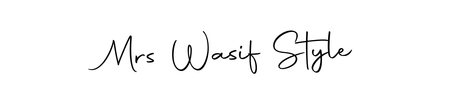 Also You can easily find your signature by using the search form. We will create Mrs Wasif Style name handwritten signature images for you free of cost using Autography-DOLnW sign style. Mrs Wasif Style signature style 10 images and pictures png