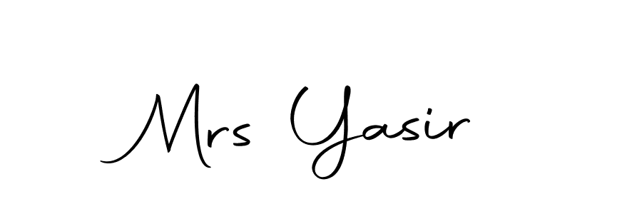 How to Draw Mrs Yasir signature style? Autography-DOLnW is a latest design signature styles for name Mrs Yasir. Mrs Yasir signature style 10 images and pictures png