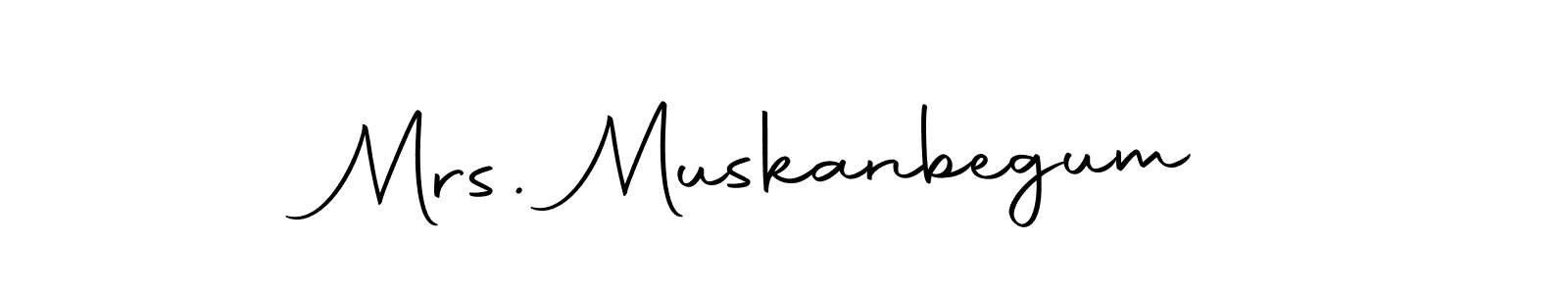 You can use this online signature creator to create a handwritten signature for the name Mrs. Muskanbegum. This is the best online autograph maker. Mrs. Muskanbegum signature style 10 images and pictures png