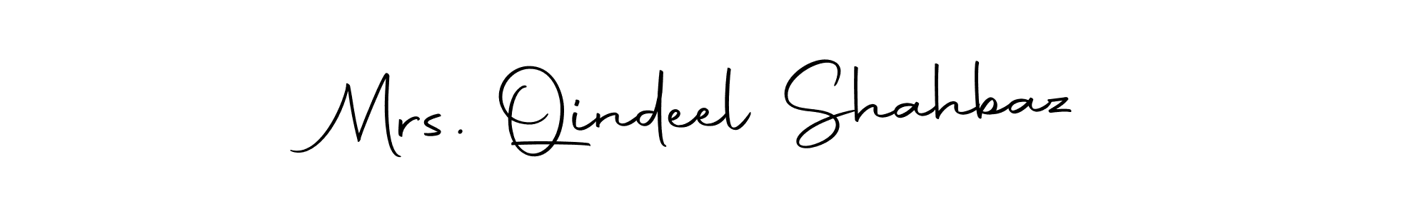 Here are the top 10 professional signature styles for the name Mrs. Qindeel Shahbaz. These are the best autograph styles you can use for your name. Mrs. Qindeel Shahbaz signature style 10 images and pictures png