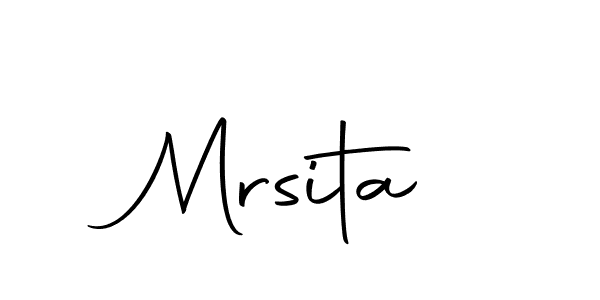 How to make Mrsita signature? Autography-DOLnW is a professional autograph style. Create handwritten signature for Mrsita name. Mrsita signature style 10 images and pictures png