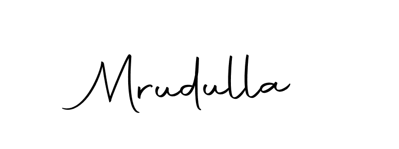 Mrudulla stylish signature style. Best Handwritten Sign (Autography-DOLnW) for my name. Handwritten Signature Collection Ideas for my name Mrudulla. Mrudulla signature style 10 images and pictures png