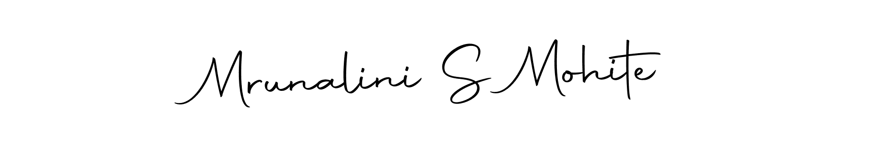 Autography-DOLnW is a professional signature style that is perfect for those who want to add a touch of class to their signature. It is also a great choice for those who want to make their signature more unique. Get Mrunalini S Mohite name to fancy signature for free. Mrunalini S Mohite signature style 10 images and pictures png
