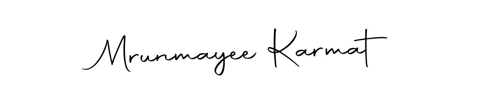 Similarly Autography-DOLnW is the best handwritten signature design. Signature creator online .You can use it as an online autograph creator for name Mrunmayee Karmat. Mrunmayee Karmat signature style 10 images and pictures png