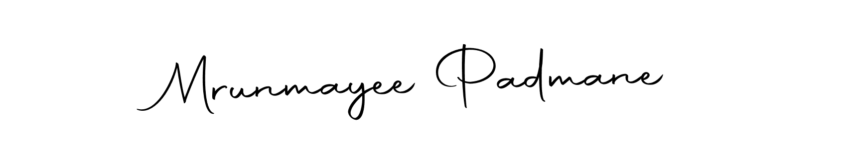 Use a signature maker to create a handwritten signature online. With this signature software, you can design (Autography-DOLnW) your own signature for name Mrunmayee Padmane. Mrunmayee Padmane signature style 10 images and pictures png