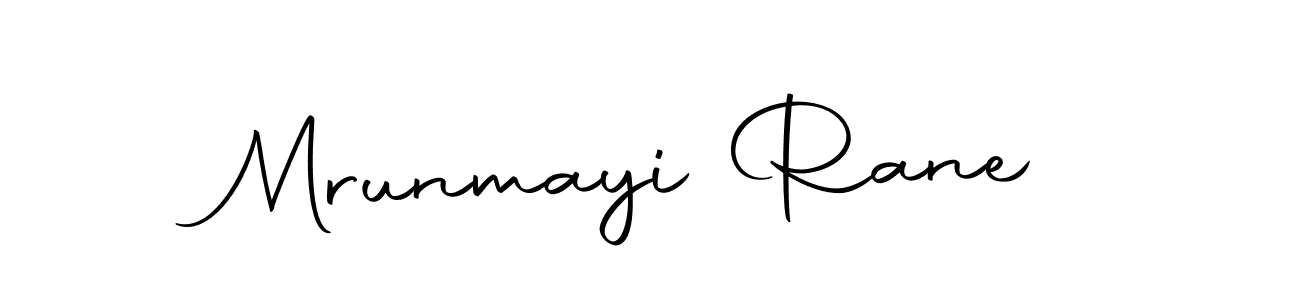 Mrunmayi Rane stylish signature style. Best Handwritten Sign (Autography-DOLnW) for my name. Handwritten Signature Collection Ideas for my name Mrunmayi Rane. Mrunmayi Rane signature style 10 images and pictures png