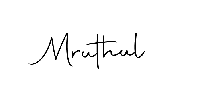 Create a beautiful signature design for name Mruthul. With this signature (Autography-DOLnW) fonts, you can make a handwritten signature for free. Mruthul signature style 10 images and pictures png