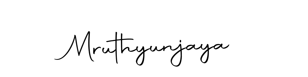 Design your own signature with our free online signature maker. With this signature software, you can create a handwritten (Autography-DOLnW) signature for name Mruthyunjaya. Mruthyunjaya signature style 10 images and pictures png