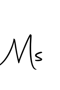 Create a beautiful signature design for name Ms. With this signature (Autography-DOLnW) fonts, you can make a handwritten signature for free. Ms signature style 10 images and pictures png
