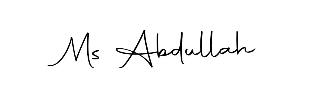 It looks lik you need a new signature style for name Ms Abdullah. Design unique handwritten (Autography-DOLnW) signature with our free signature maker in just a few clicks. Ms Abdullah signature style 10 images and pictures png