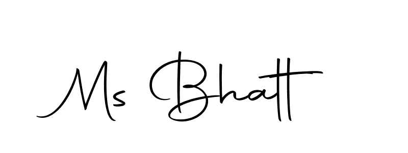 Make a beautiful signature design for name Ms Bhatt. Use this online signature maker to create a handwritten signature for free. Ms Bhatt signature style 10 images and pictures png