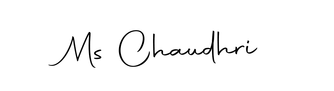 Ms Chaudhri stylish signature style. Best Handwritten Sign (Autography-DOLnW) for my name. Handwritten Signature Collection Ideas for my name Ms Chaudhri. Ms Chaudhri signature style 10 images and pictures png