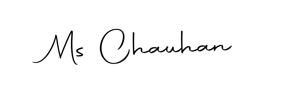 Make a short Ms Chauhan signature style. Manage your documents anywhere anytime using Autography-DOLnW. Create and add eSignatures, submit forms, share and send files easily. Ms Chauhan signature style 10 images and pictures png