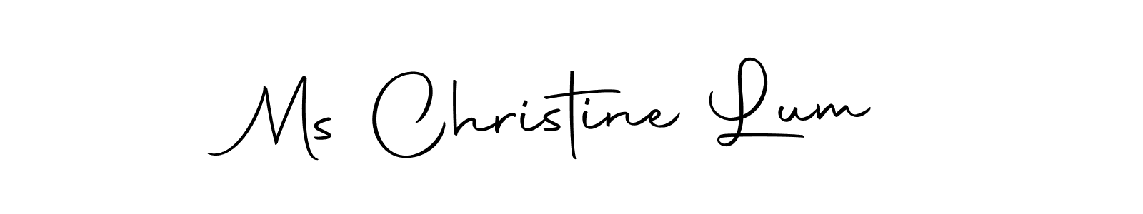 Autography-DOLnW is a professional signature style that is perfect for those who want to add a touch of class to their signature. It is also a great choice for those who want to make their signature more unique. Get Ms Christine Lum name to fancy signature for free. Ms Christine Lum signature style 10 images and pictures png