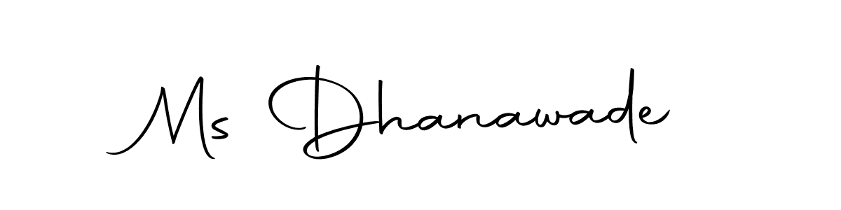Best and Professional Signature Style for Ms Dhanawade. Autography-DOLnW Best Signature Style Collection. Ms Dhanawade signature style 10 images and pictures png