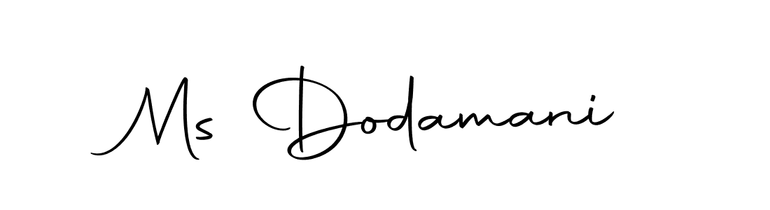 Make a beautiful signature design for name Ms Dodamani. With this signature (Autography-DOLnW) style, you can create a handwritten signature for free. Ms Dodamani signature style 10 images and pictures png