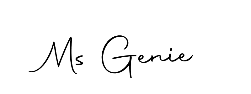 Here are the top 10 professional signature styles for the name Ms Genie. These are the best autograph styles you can use for your name. Ms Genie signature style 10 images and pictures png