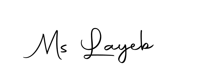 Make a short Ms Layeb signature style. Manage your documents anywhere anytime using Autography-DOLnW. Create and add eSignatures, submit forms, share and send files easily. Ms Layeb signature style 10 images and pictures png