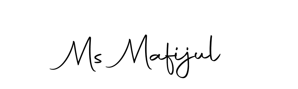 Ms Mafijul stylish signature style. Best Handwritten Sign (Autography-DOLnW) for my name. Handwritten Signature Collection Ideas for my name Ms Mafijul. Ms Mafijul signature style 10 images and pictures png