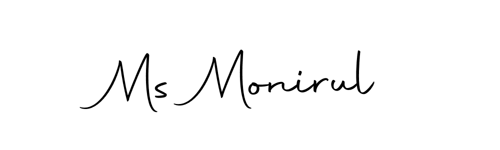 Once you've used our free online signature maker to create your best signature Autography-DOLnW style, it's time to enjoy all of the benefits that Ms Monirul name signing documents. Ms Monirul signature style 10 images and pictures png