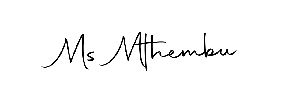 Autography-DOLnW is a professional signature style that is perfect for those who want to add a touch of class to their signature. It is also a great choice for those who want to make their signature more unique. Get Ms Mthembu name to fancy signature for free. Ms Mthembu signature style 10 images and pictures png