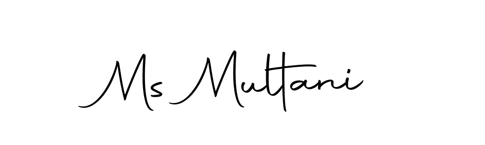 Also we have Ms Multani name is the best signature style. Create professional handwritten signature collection using Autography-DOLnW autograph style. Ms Multani signature style 10 images and pictures png
