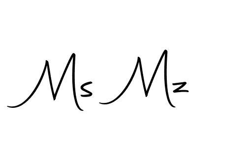 You should practise on your own different ways (Autography-DOLnW) to write your name (Ms Mz) in signature. don't let someone else do it for you. Ms Mz signature style 10 images and pictures png