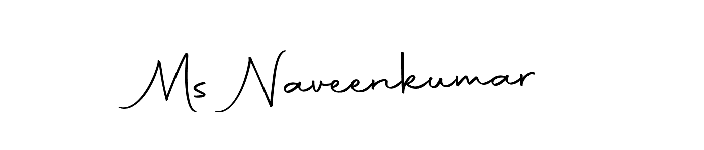 Ms Naveenkumar stylish signature style. Best Handwritten Sign (Autography-DOLnW) for my name. Handwritten Signature Collection Ideas for my name Ms Naveenkumar. Ms Naveenkumar signature style 10 images and pictures png