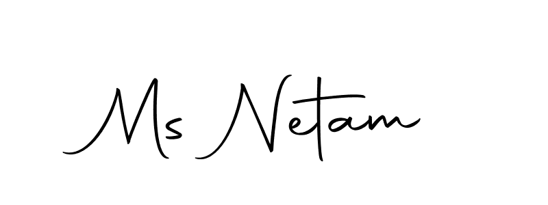 Also we have Ms Netam name is the best signature style. Create professional handwritten signature collection using Autography-DOLnW autograph style. Ms Netam signature style 10 images and pictures png