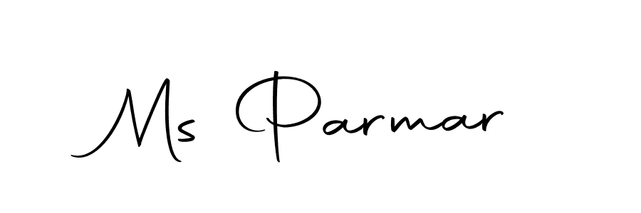 How to make Ms Parmar signature? Autography-DOLnW is a professional autograph style. Create handwritten signature for Ms Parmar name. Ms Parmar signature style 10 images and pictures png