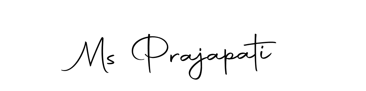 Make a beautiful signature design for name Ms Prajapati. Use this online signature maker to create a handwritten signature for free. Ms Prajapati signature style 10 images and pictures png
