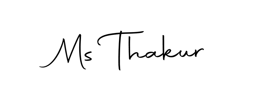 Make a beautiful signature design for name Ms Thakur. Use this online signature maker to create a handwritten signature for free. Ms Thakur signature style 10 images and pictures png