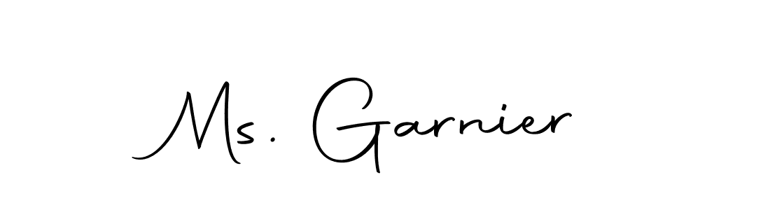 Best and Professional Signature Style for Ms. Garnier. Autography-DOLnW Best Signature Style Collection. Ms. Garnier signature style 10 images and pictures png